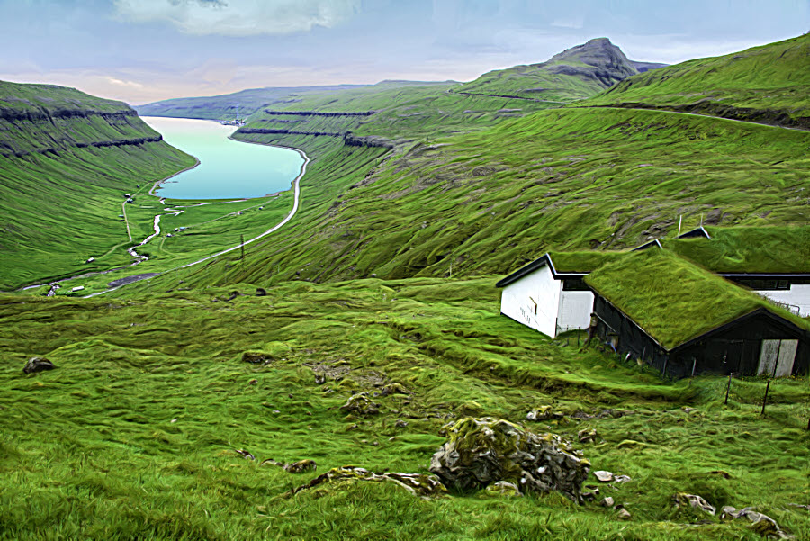 Faroe Island View 4844_Painting